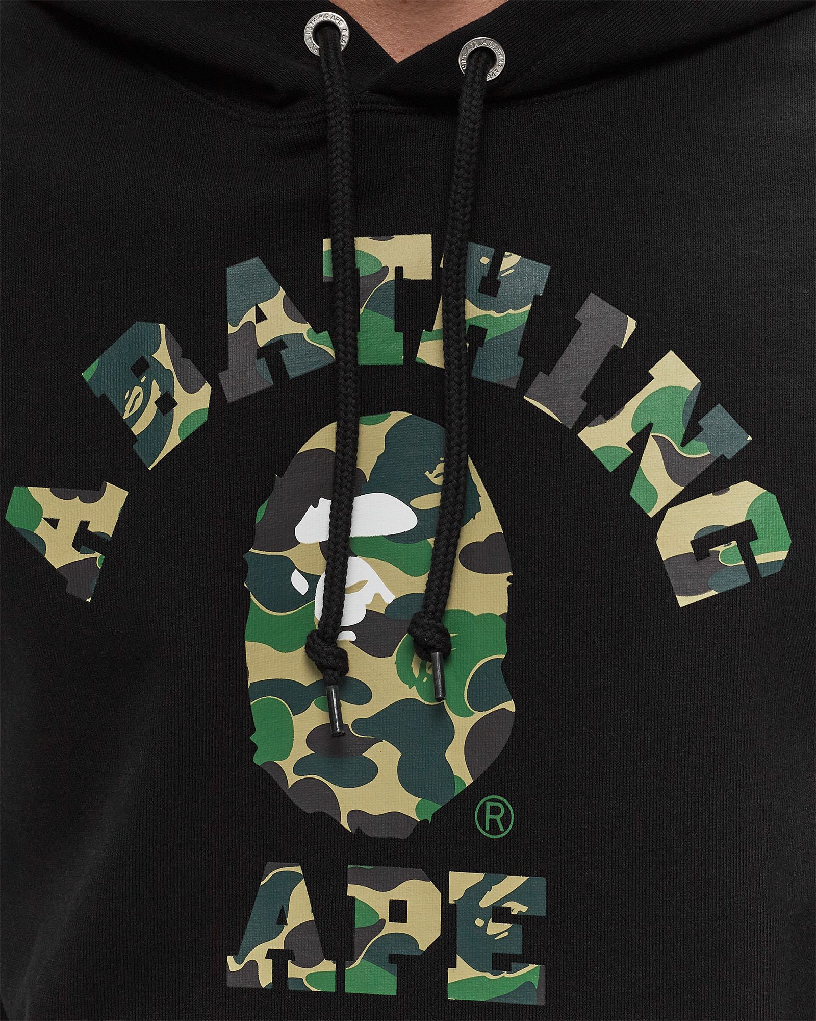 ABC CAMO COLLEGE PULLOVER HOODIE