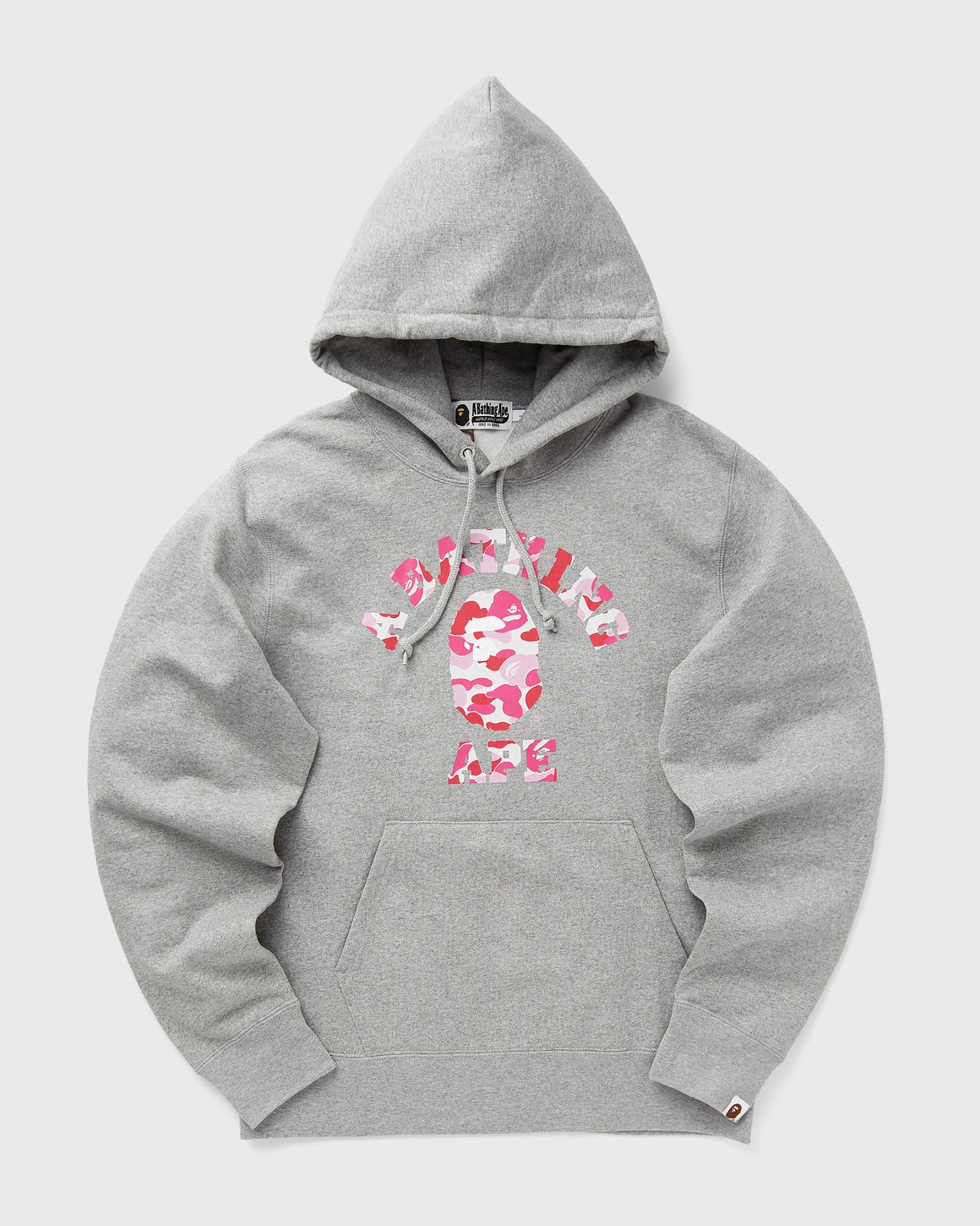 Bathing ape grey hoodie best sale