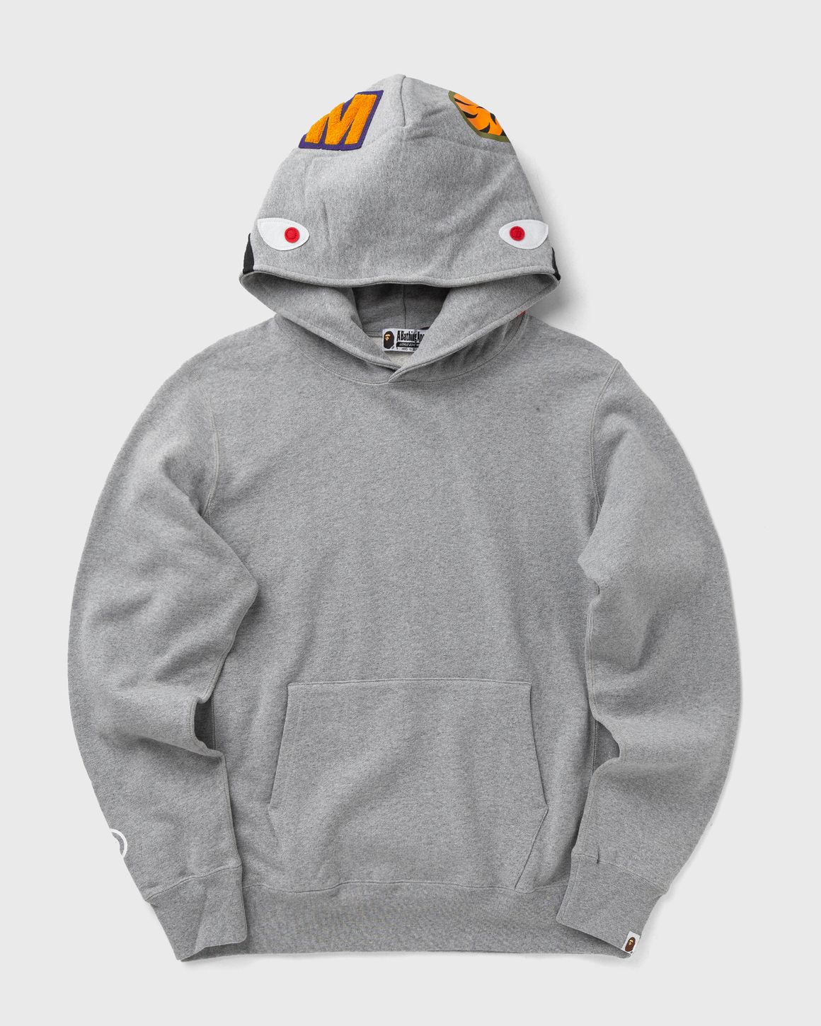 A Bathing Ape SHARK PULLOVER HOODIE Grey GRAY