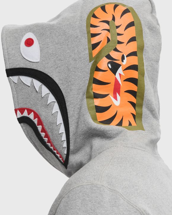 A Bathing Ape SHARK PULLOVER HOODIE Grey BSTN Store