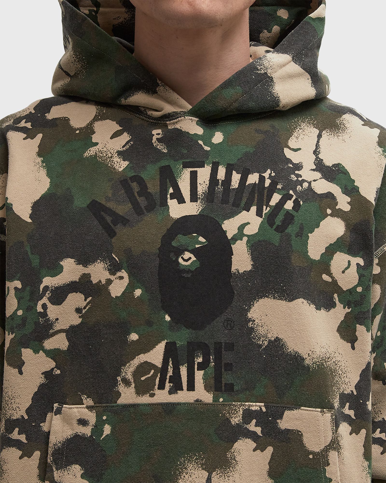 MAP CAMO PULLOVER HOODIE