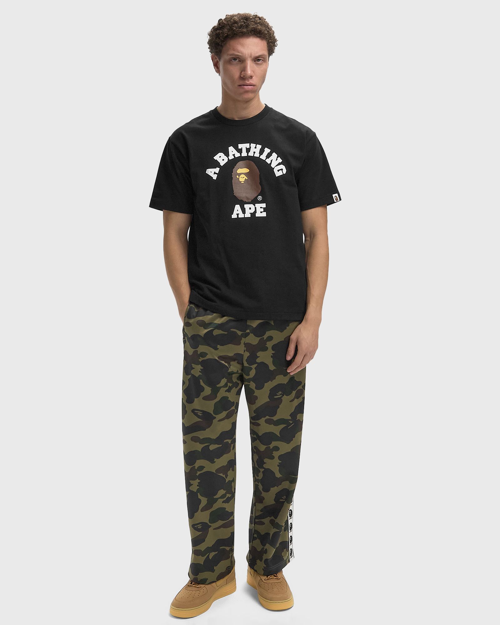 1ST CAMO LOOSE FIT TRACK PANTS