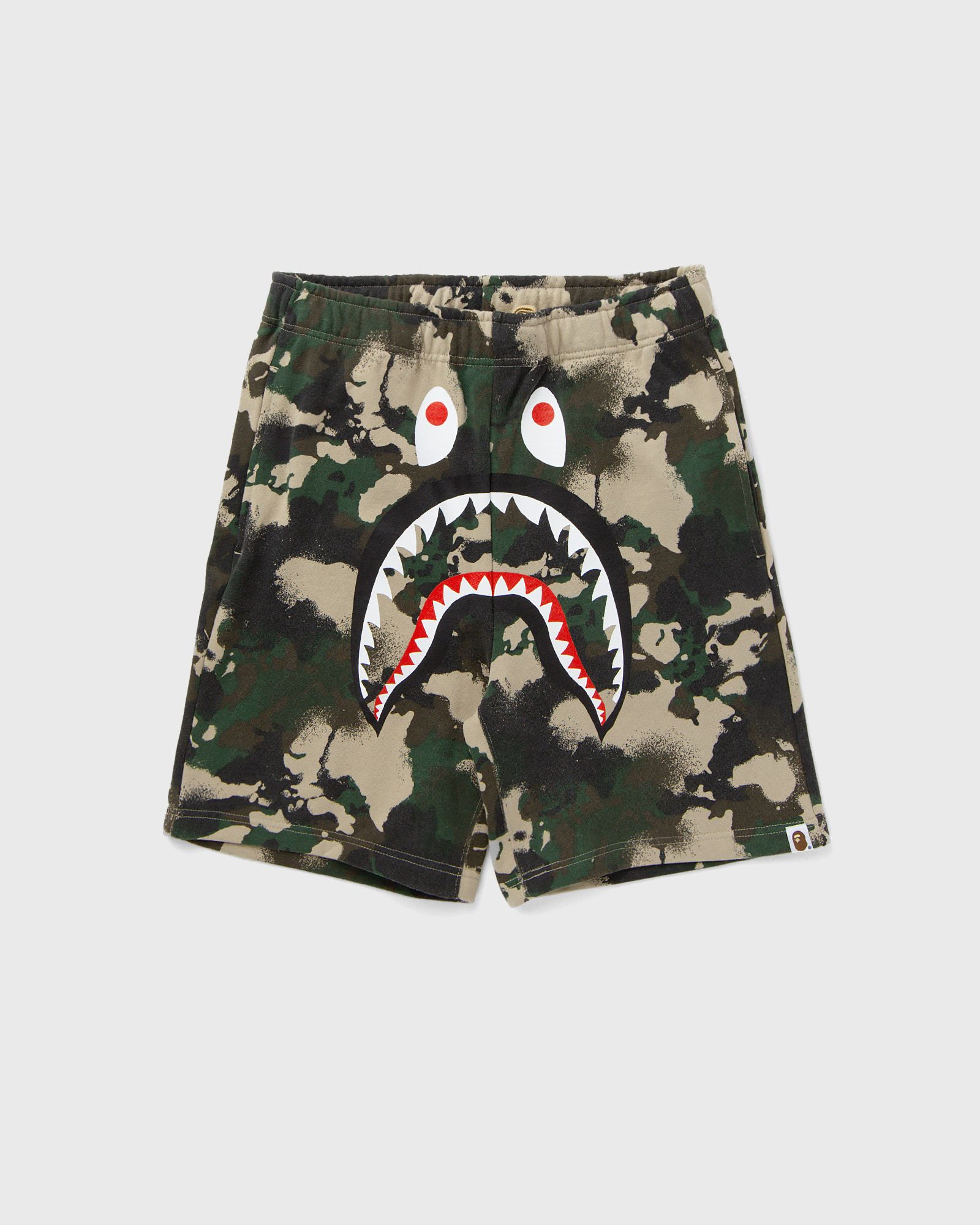 MAP CAMO REGULAR FIT SHARK SWEAT SHORTS
