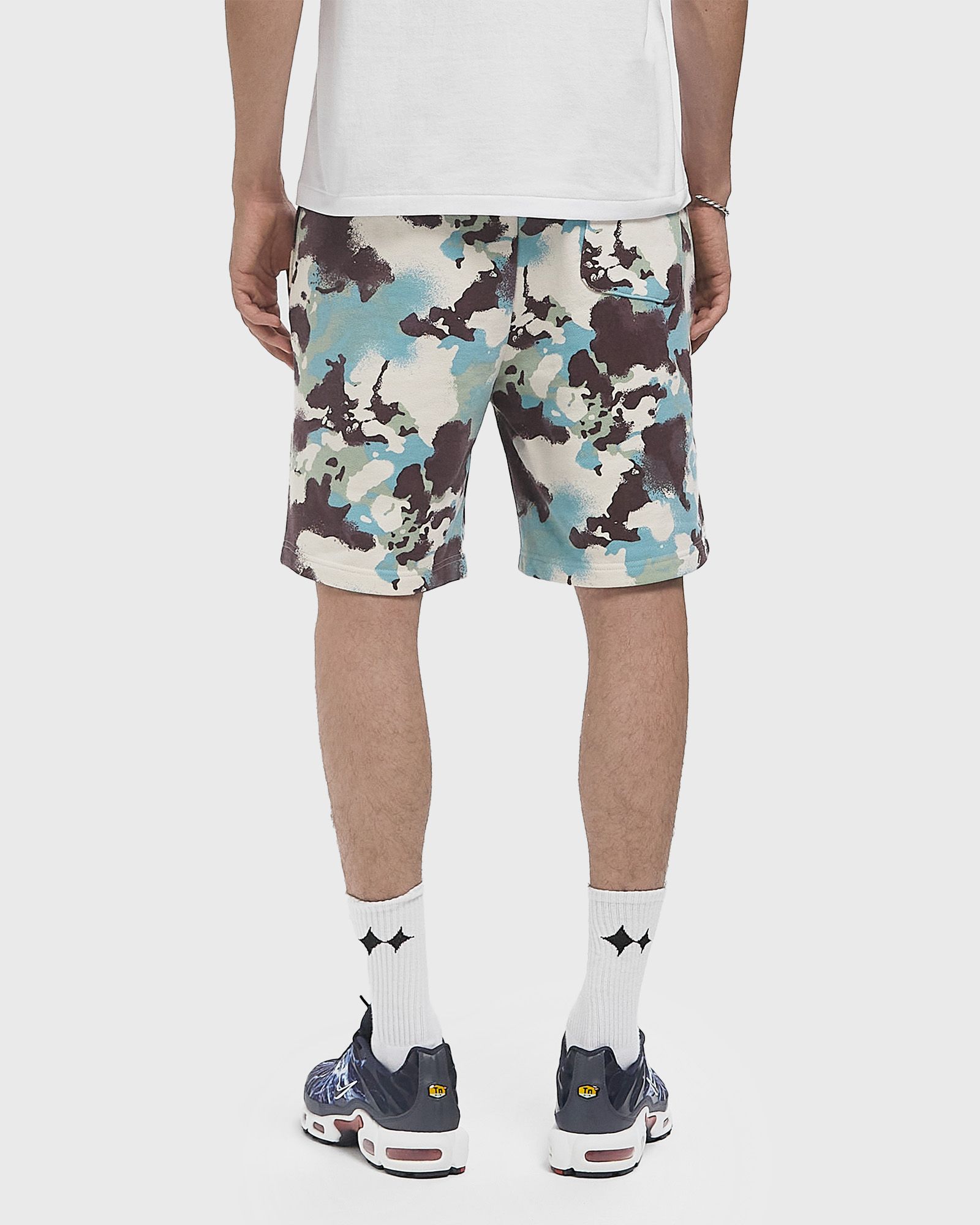MAP CAMO REGULAR FIT SHARK SWEAT SHORTS