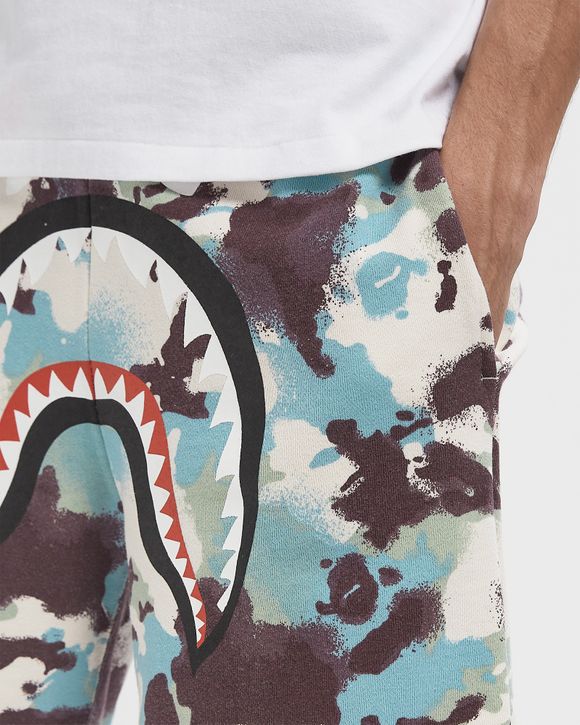 MAP CAMO REGULAR FIT SHARK SWEAT SHORTS
