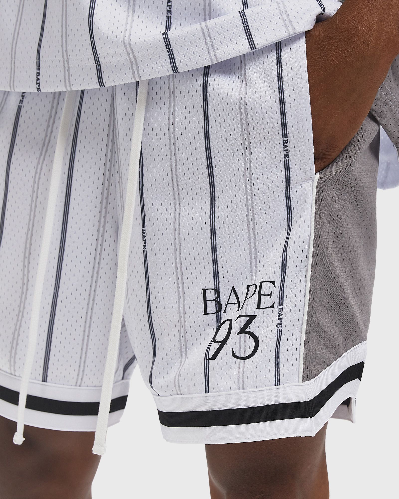 MULTILOGO REVERSIBLE RELAXED FIT SWEAT SHORTS