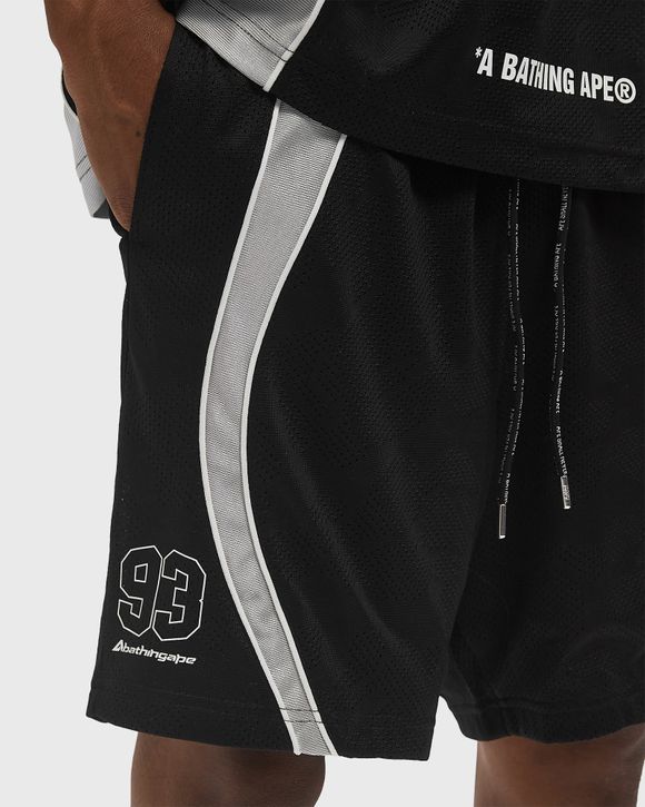 SOLID CAMO JACQUARD MULTILOGO RELAXED FIT SWEAT SHORTS