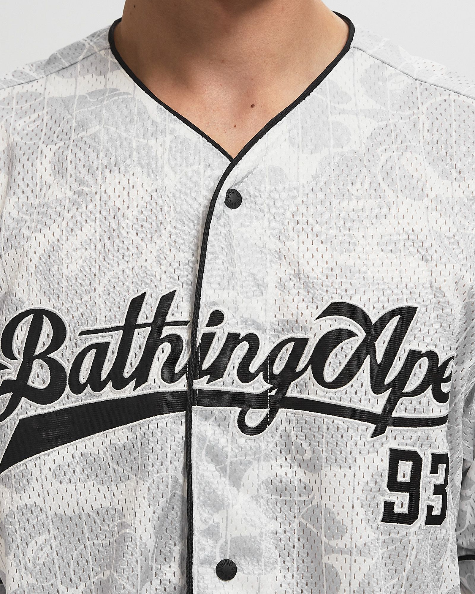 CAMO STRIPE BASEBALL SHIRT