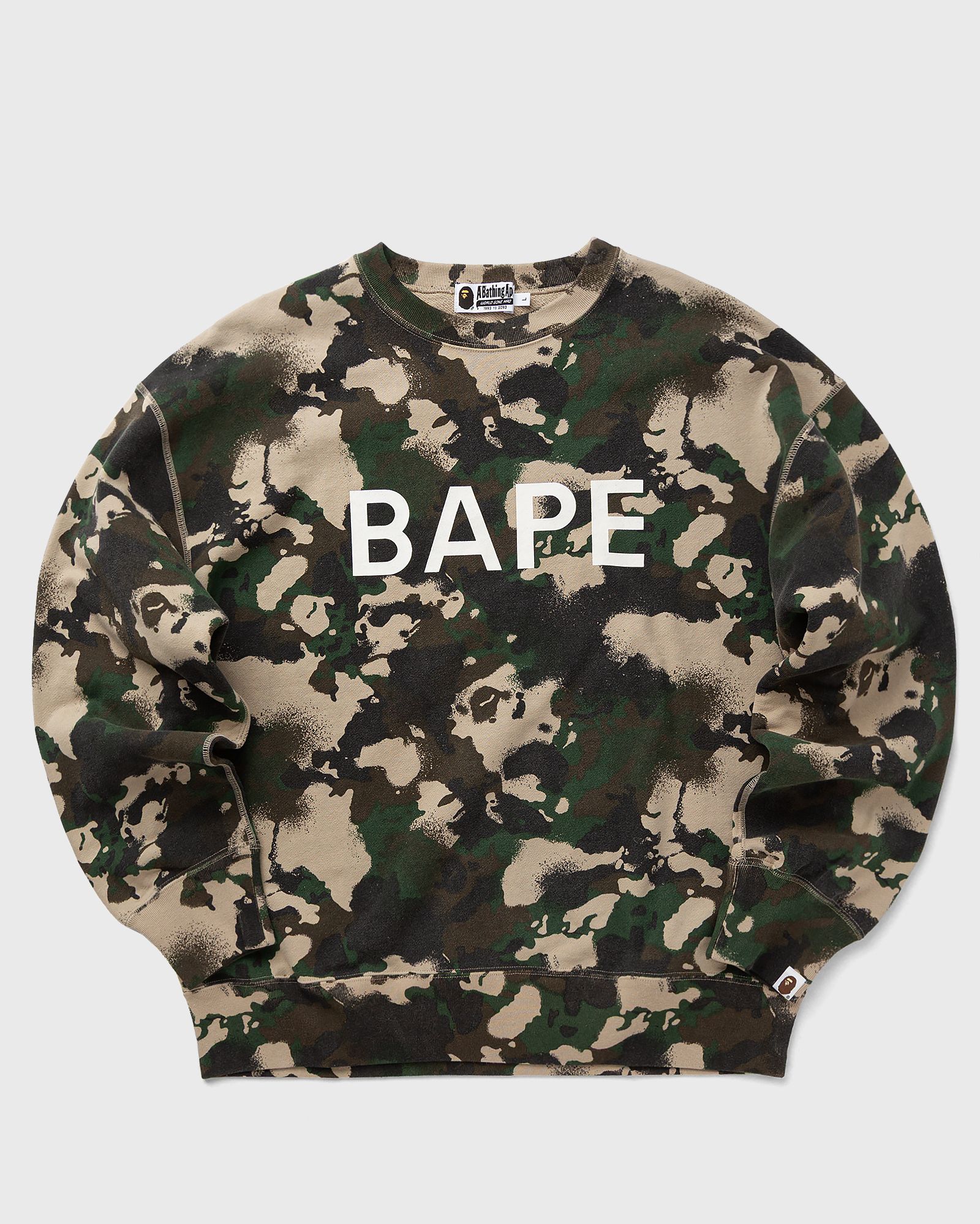 MAP CAMO CREWNECK RELAXED FIT SWEATSHIRT
