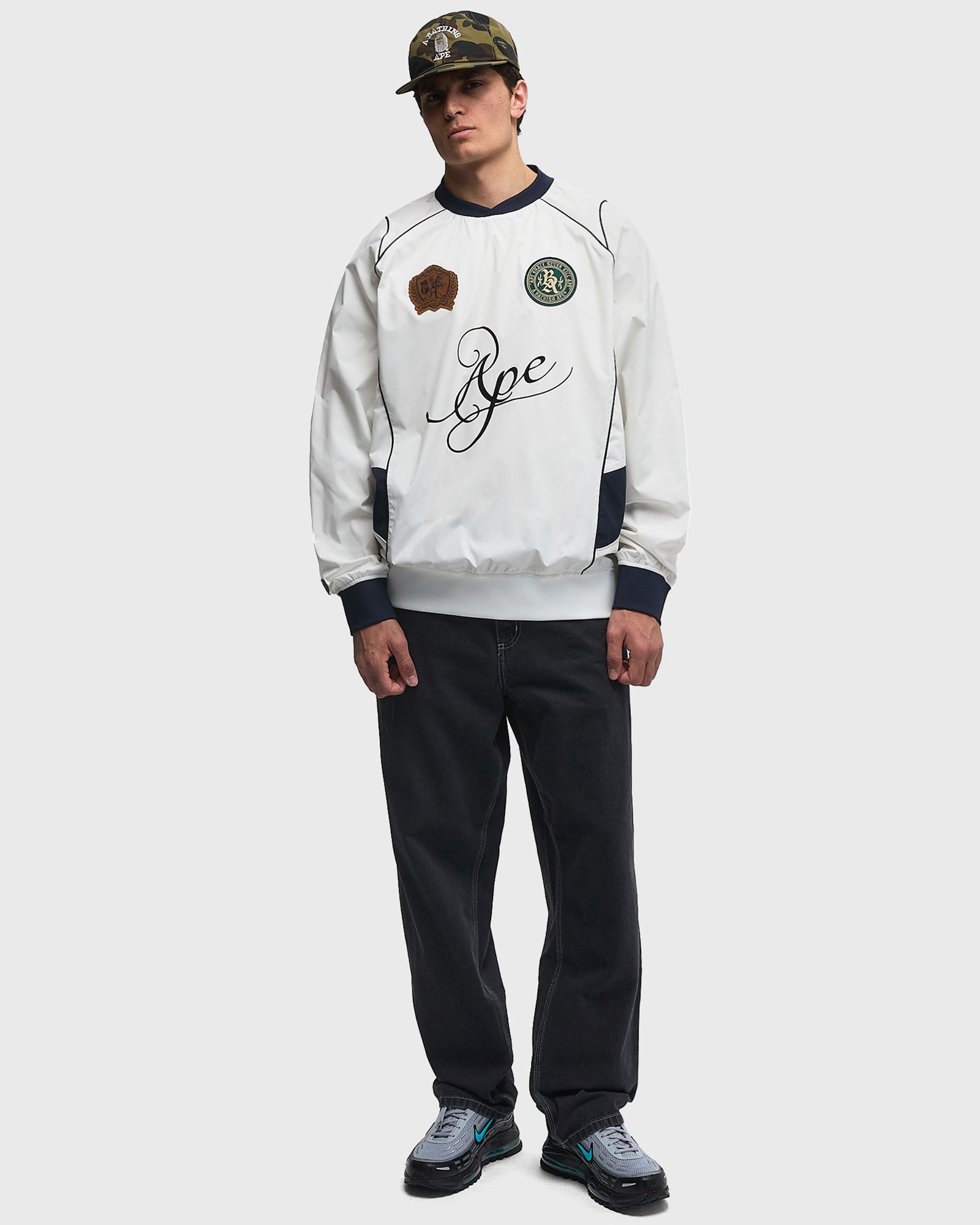 MULTI LOGO RELAXED FIT PULLOVER