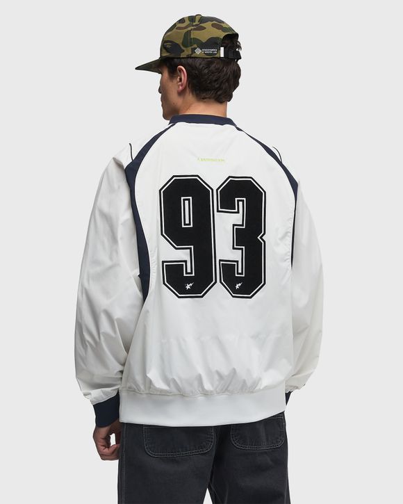 NEW【A BATHING APE】MULTI LOGO RELAXED FIT PULLOVER A Bathing Ape MULTI LOGO RELAXED FIT PULLOVER White | BSTN Store