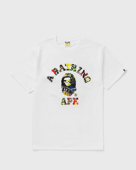 MULTI LOGO COLLEGE RELAXED FIT TEE