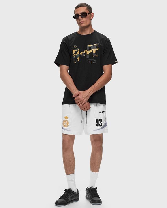 Black camo bape shorts clearance