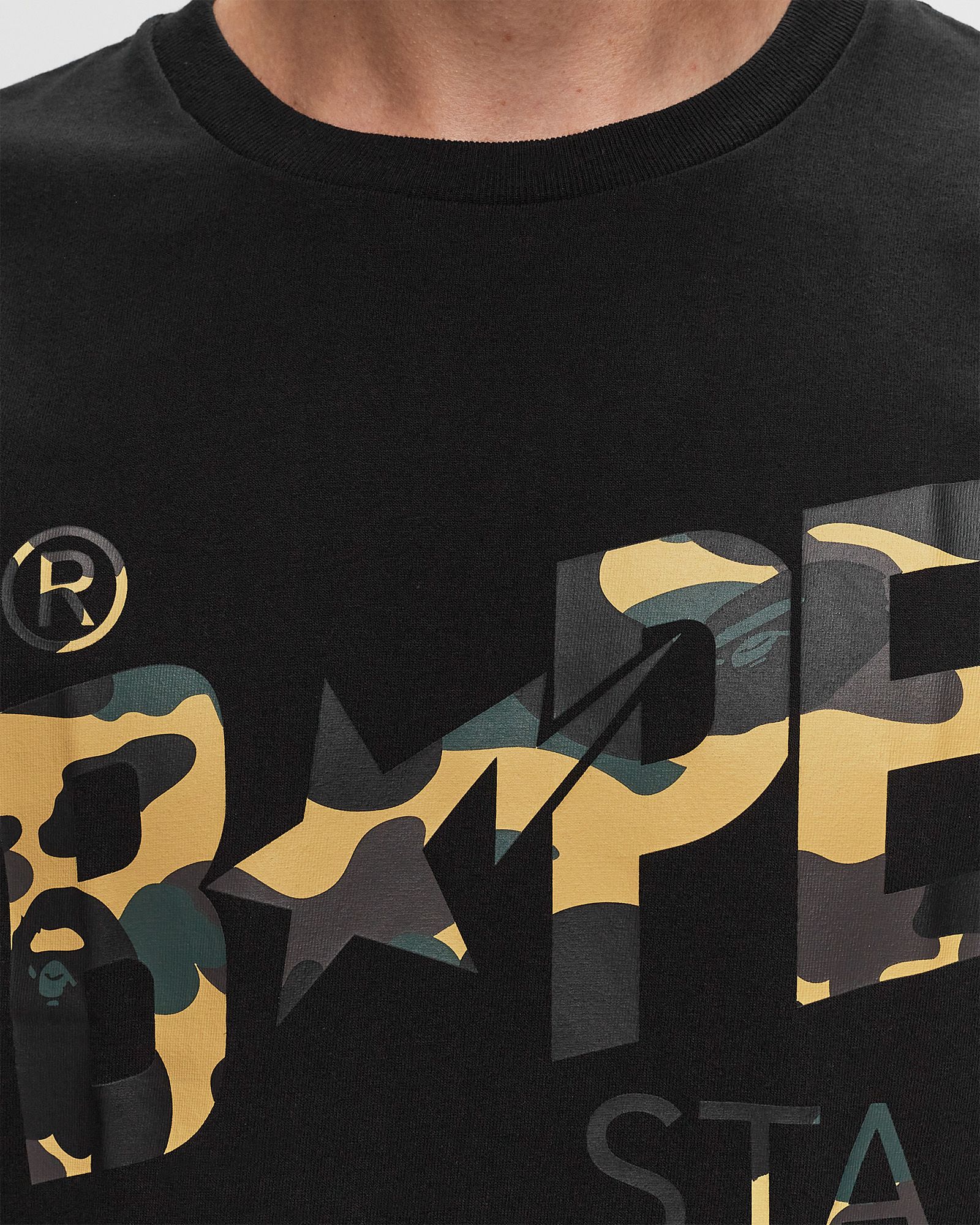 1ST CAMO BAPE STA TEE