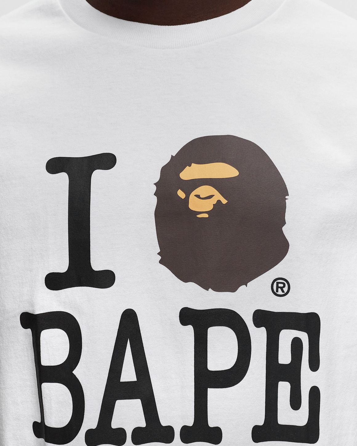 A Bathing Ape I LOVE BAPE TEE White BSTN Store