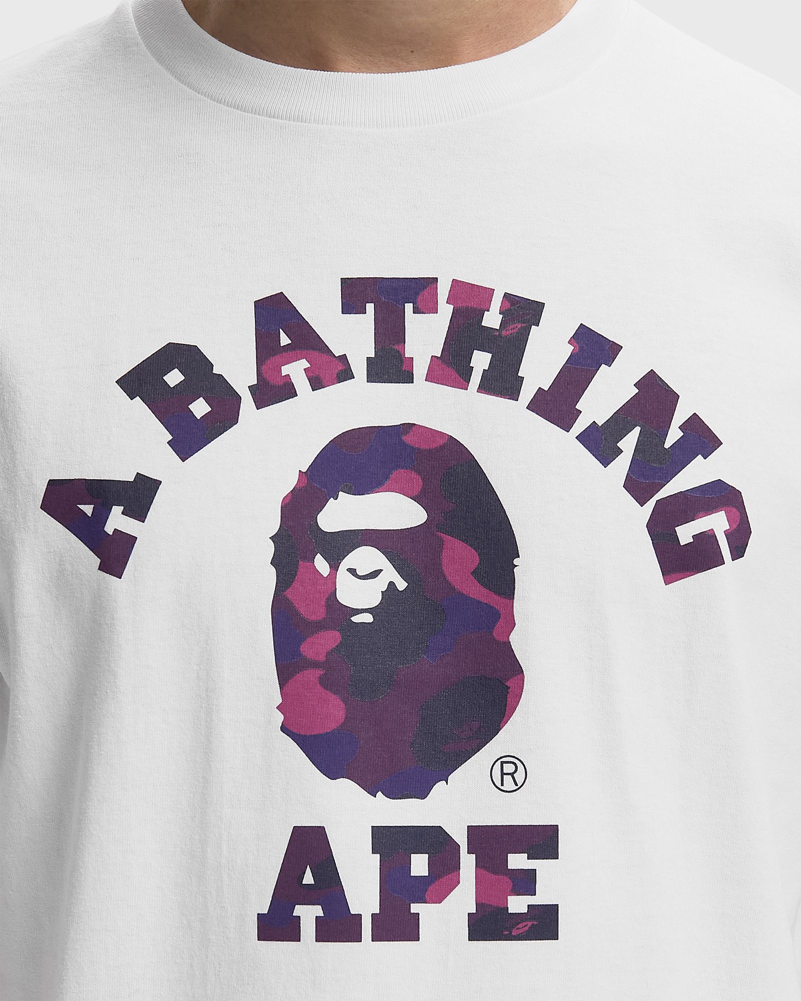 COLOR CAMO COLLEGE TEE