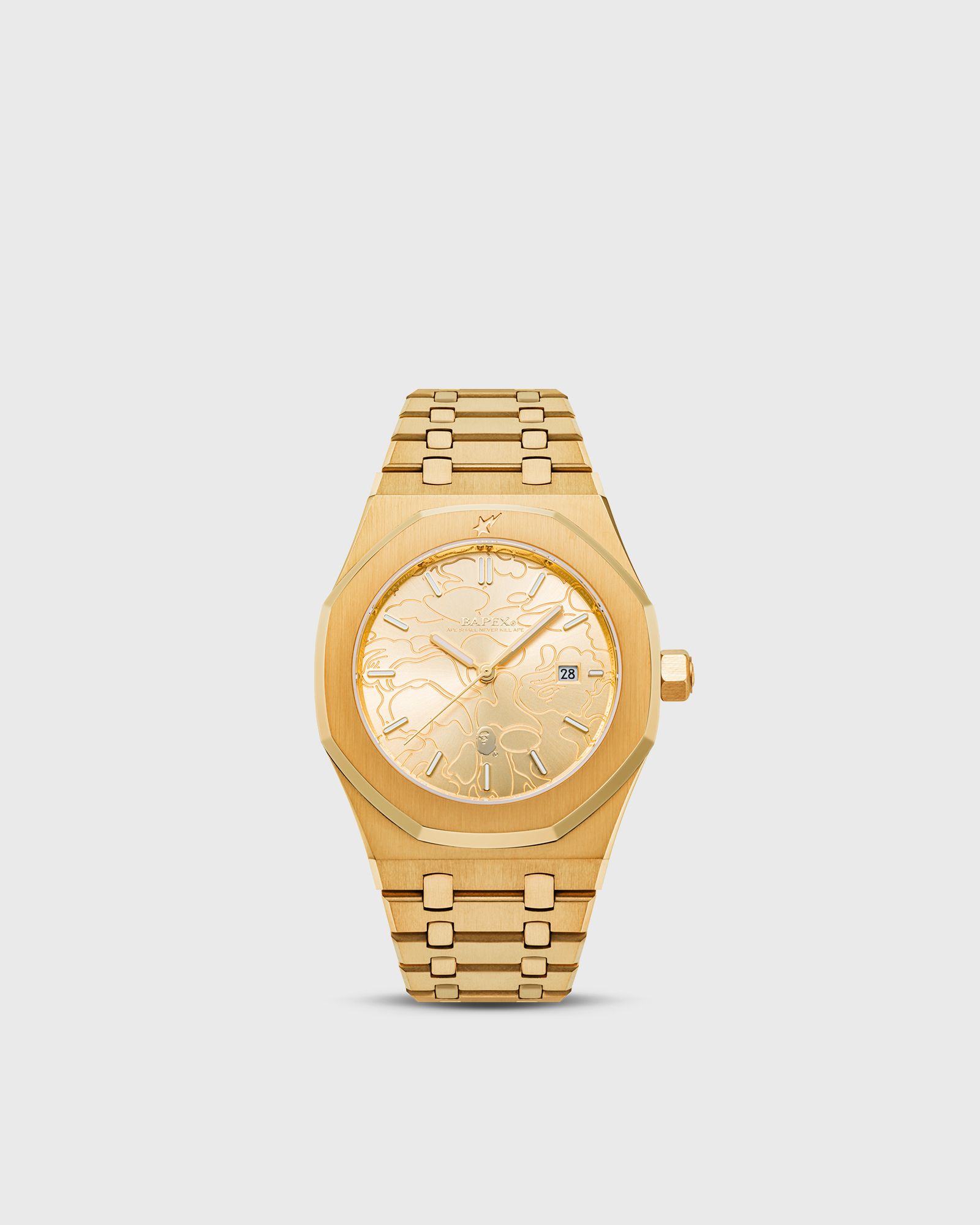 A Bathing Ape A Bathing Ape TYPE 9 BAPEX #1 in gold