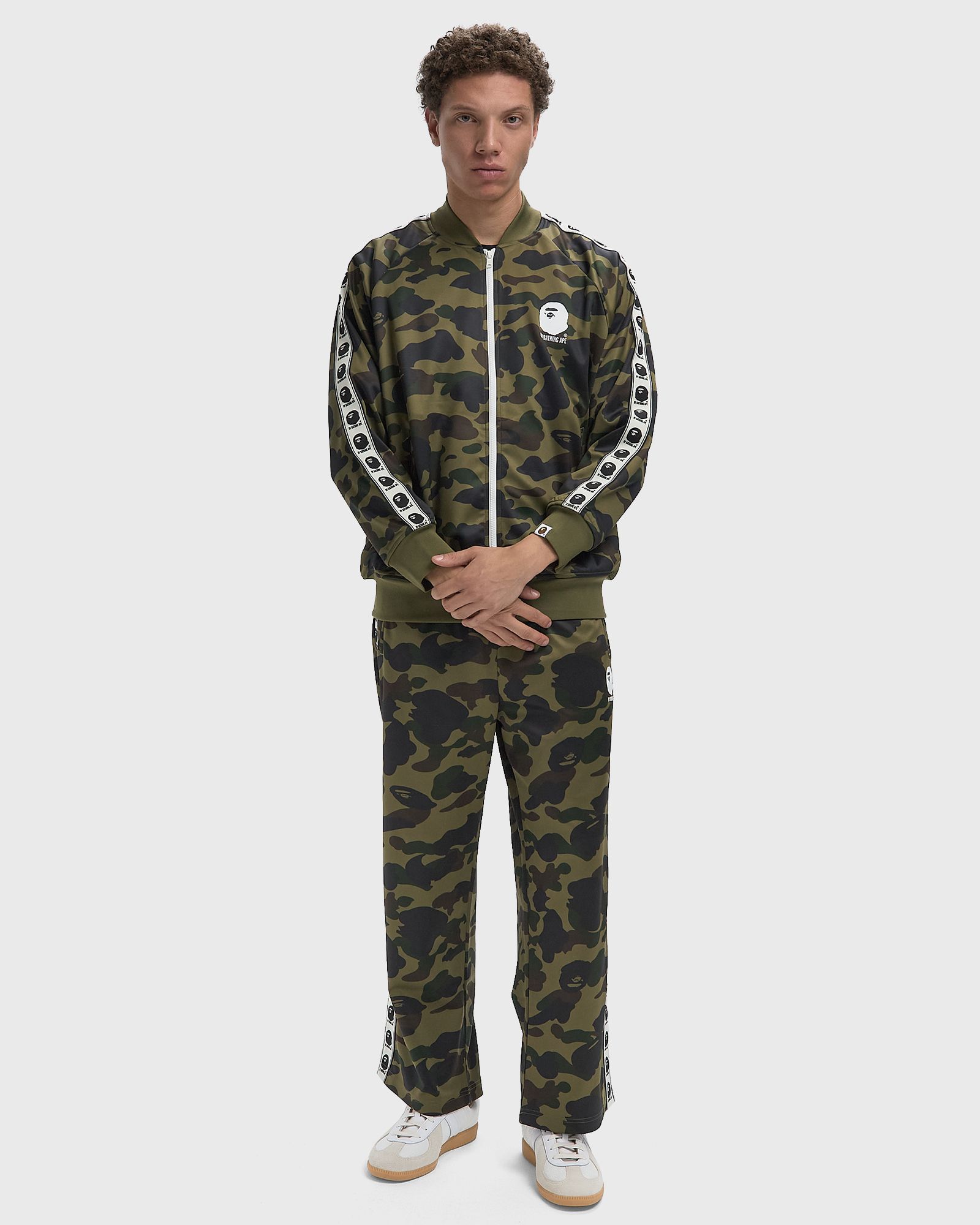 1ST CAMO RELAXED FIT TRACK JACKET