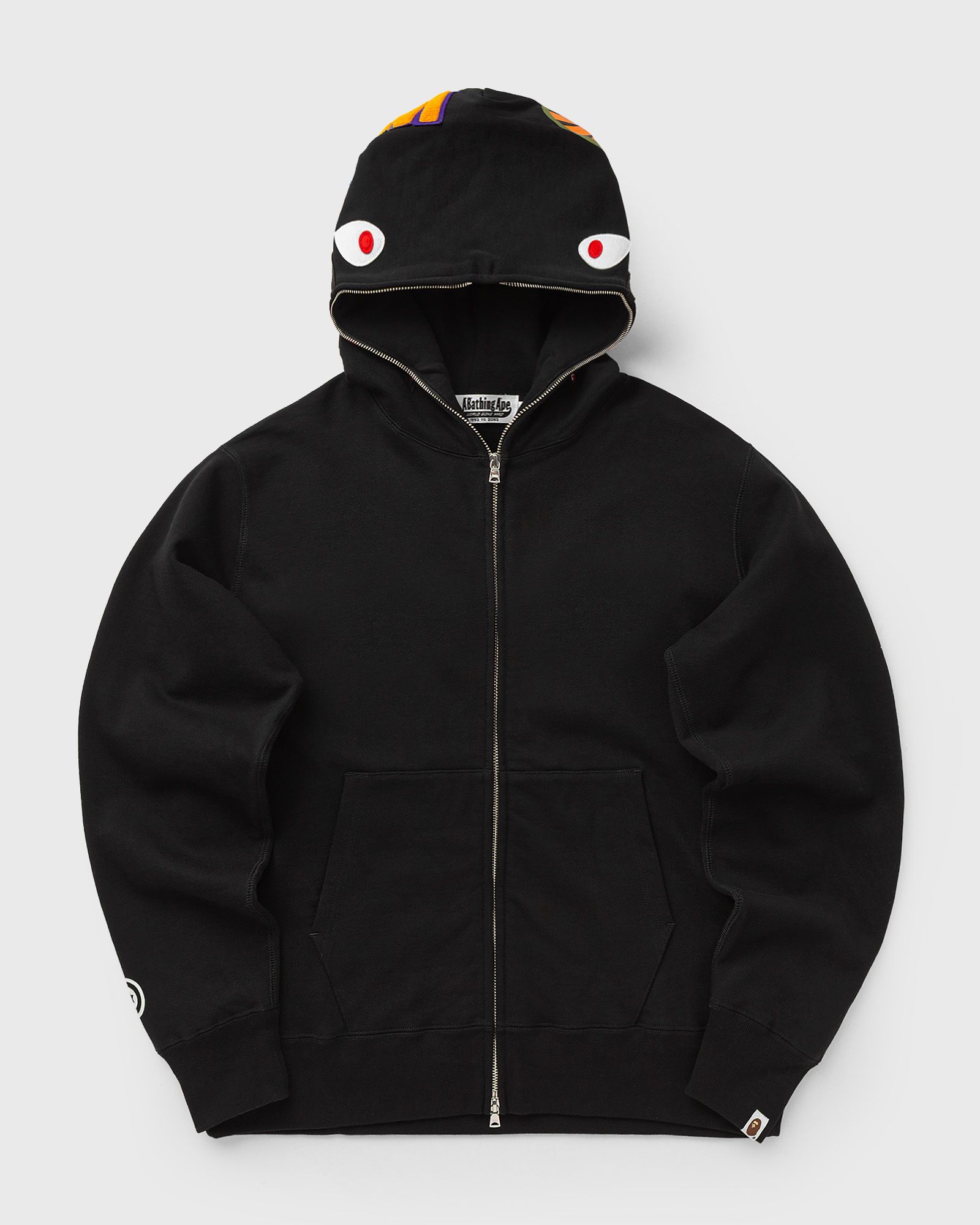 A Bathing Ape A Bathing Ape SHARK FULL ZIP HOODIE in black