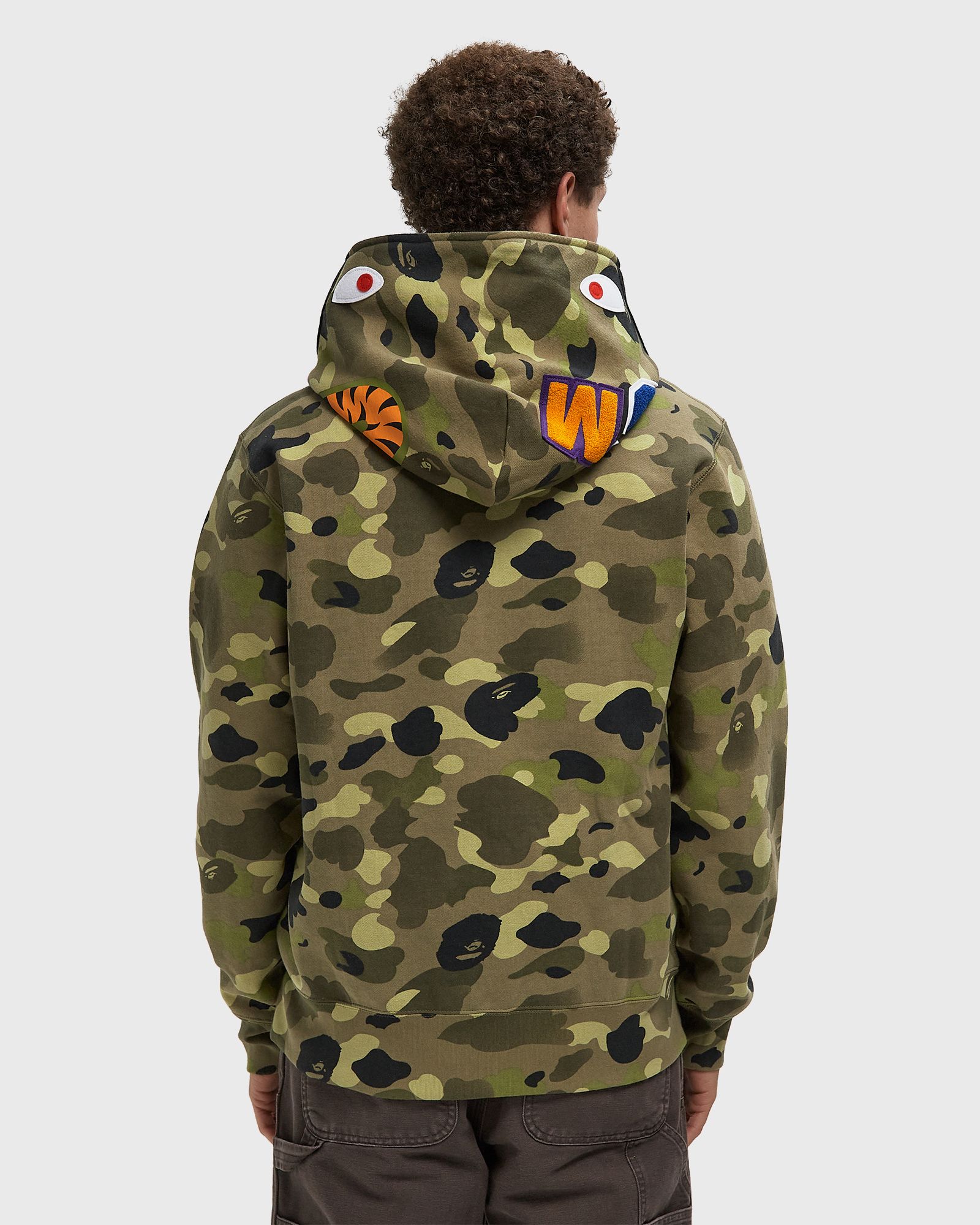 GRADATION CAMO SHARK FULL ZIP HOODIE