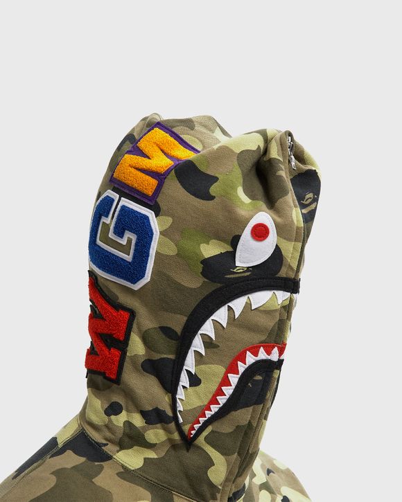 GRADATION CAMO SHARK FULL ZIP HOODIE