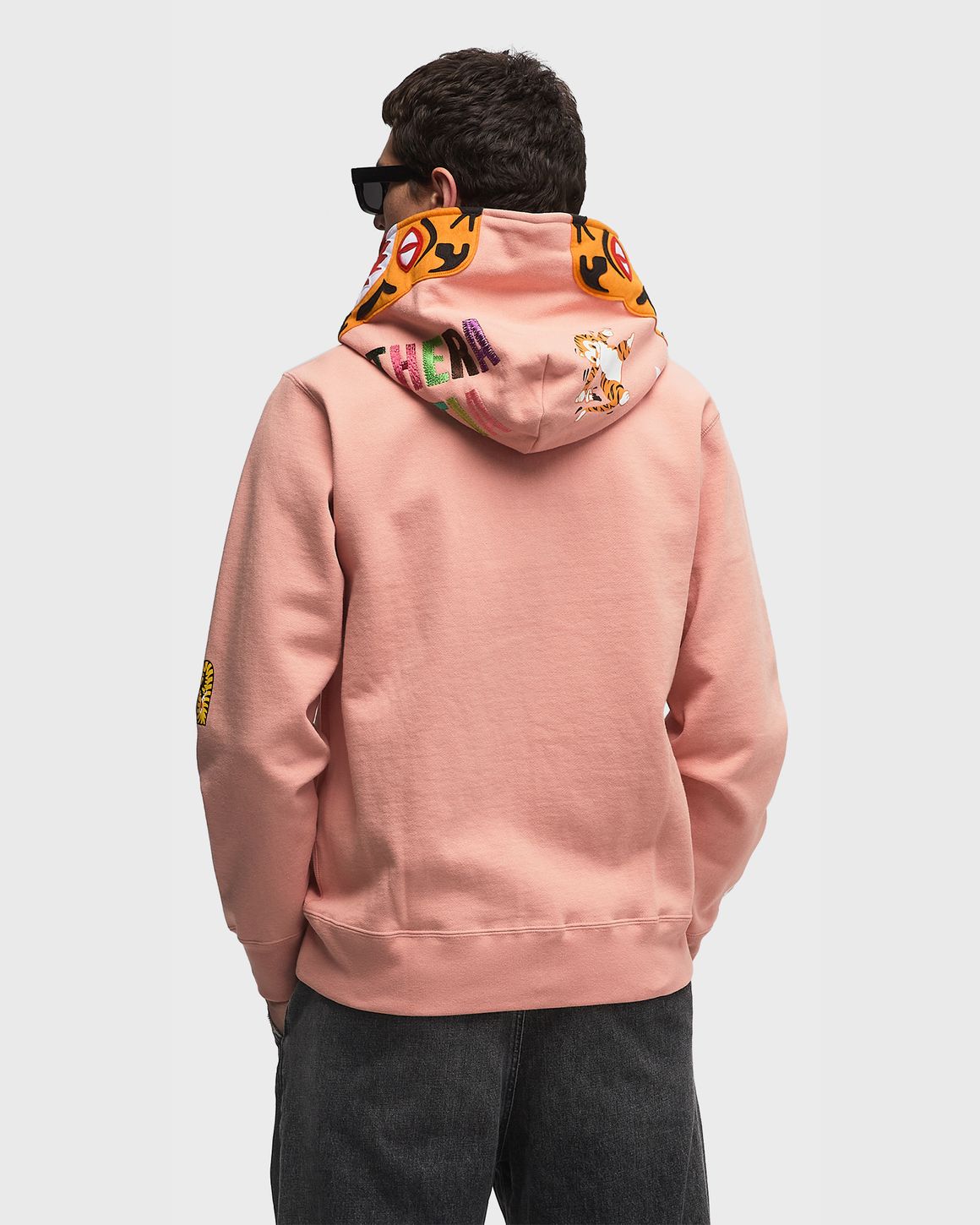 A Bathing Ape TIGER FULL ZIP HOODIE Black | BSTN Store