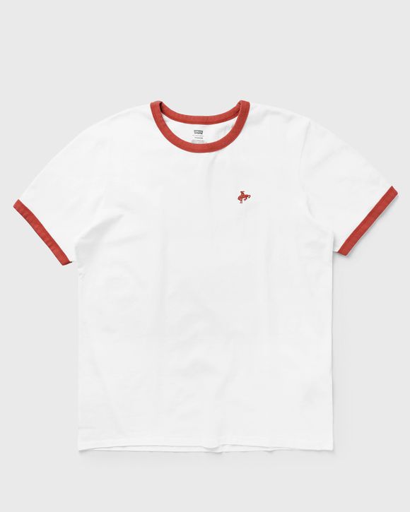 RETRO EMB RINGER TEE