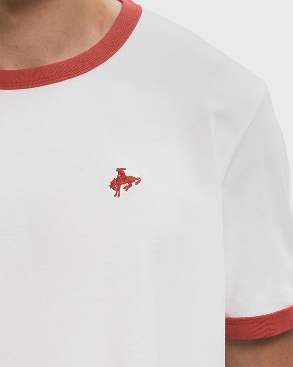 RETRO EMB RINGER TEE