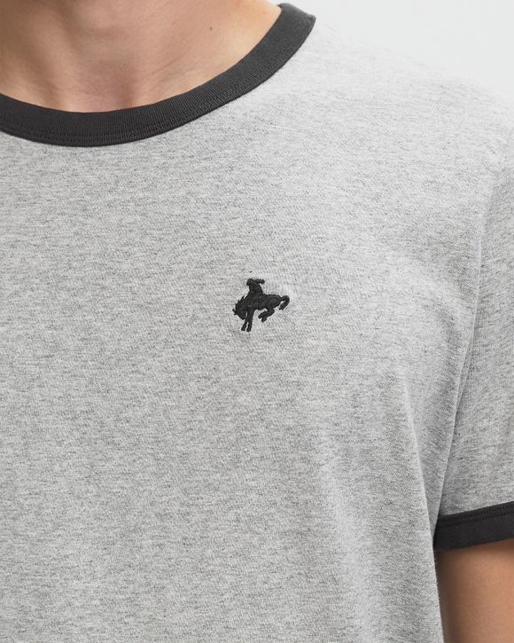 RETRO EMB RINGER TEE