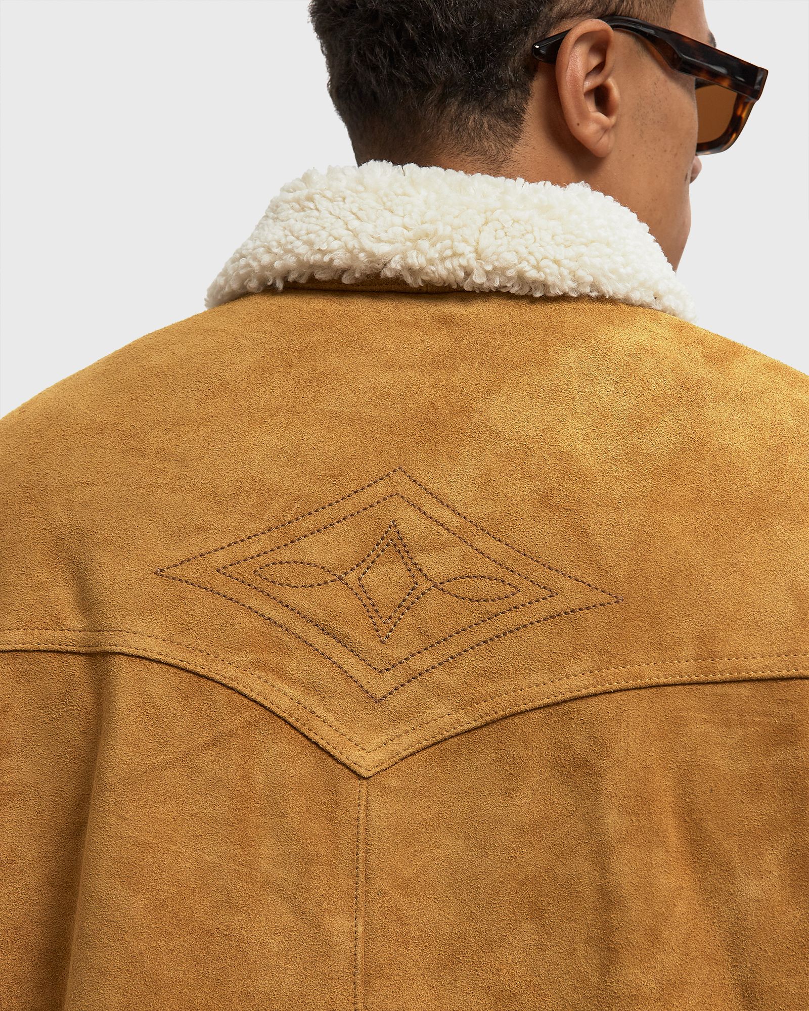 WESTERN SUEDE SHERPA TRK