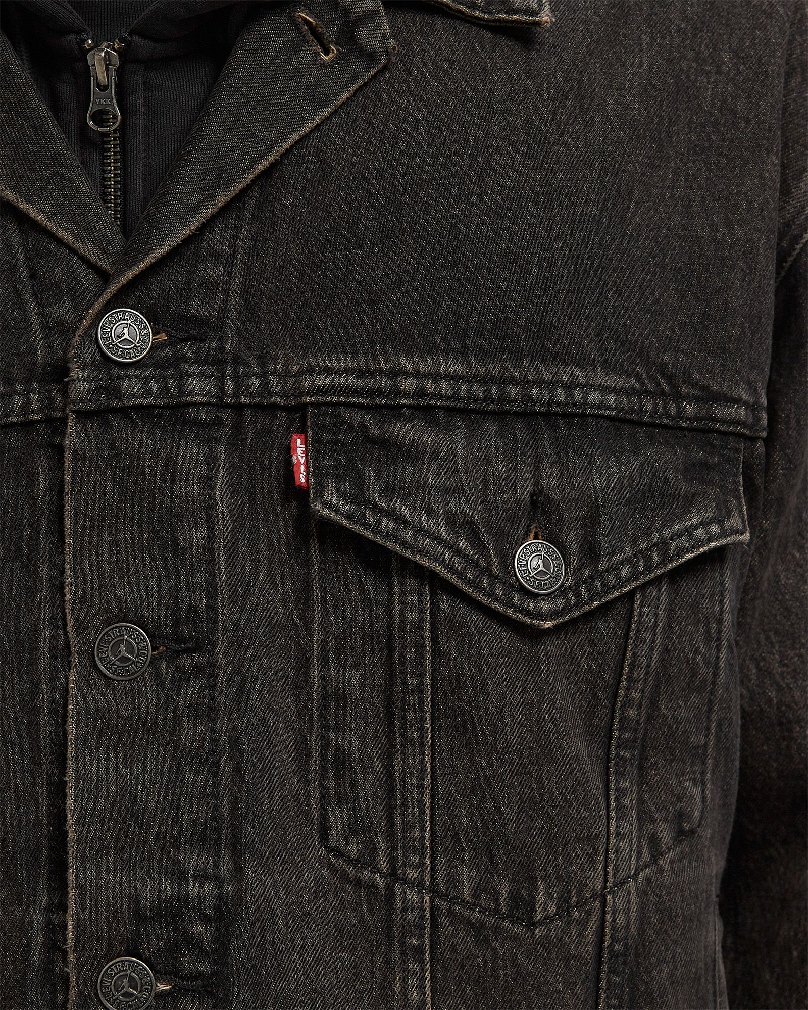 Levis X JORDAN TYPE III TRUCKER Black | BSTN Store
