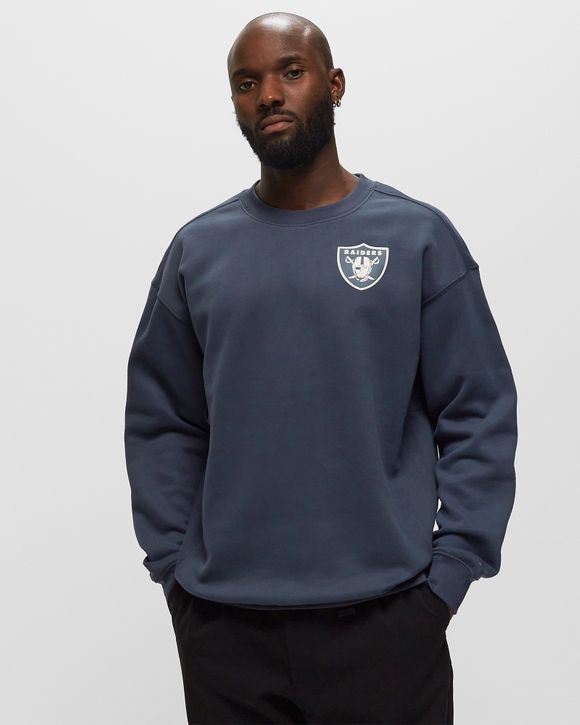 Las Vegas Raiders Mitchell & Ness All Over Print Crew Pullover