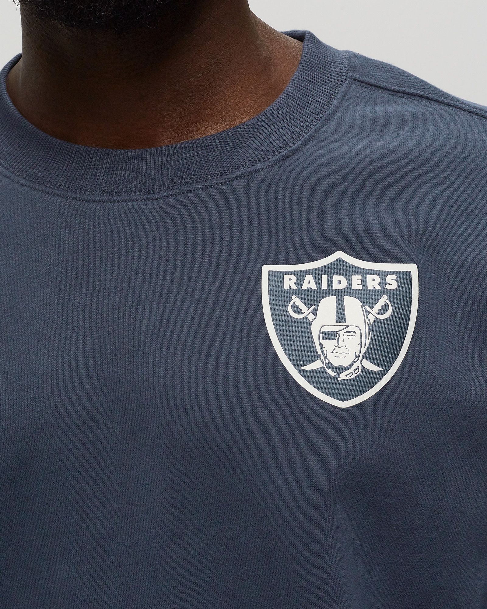 NFL Las Vegas Raiders Terrazzo Fleece Crew Sweatshirt