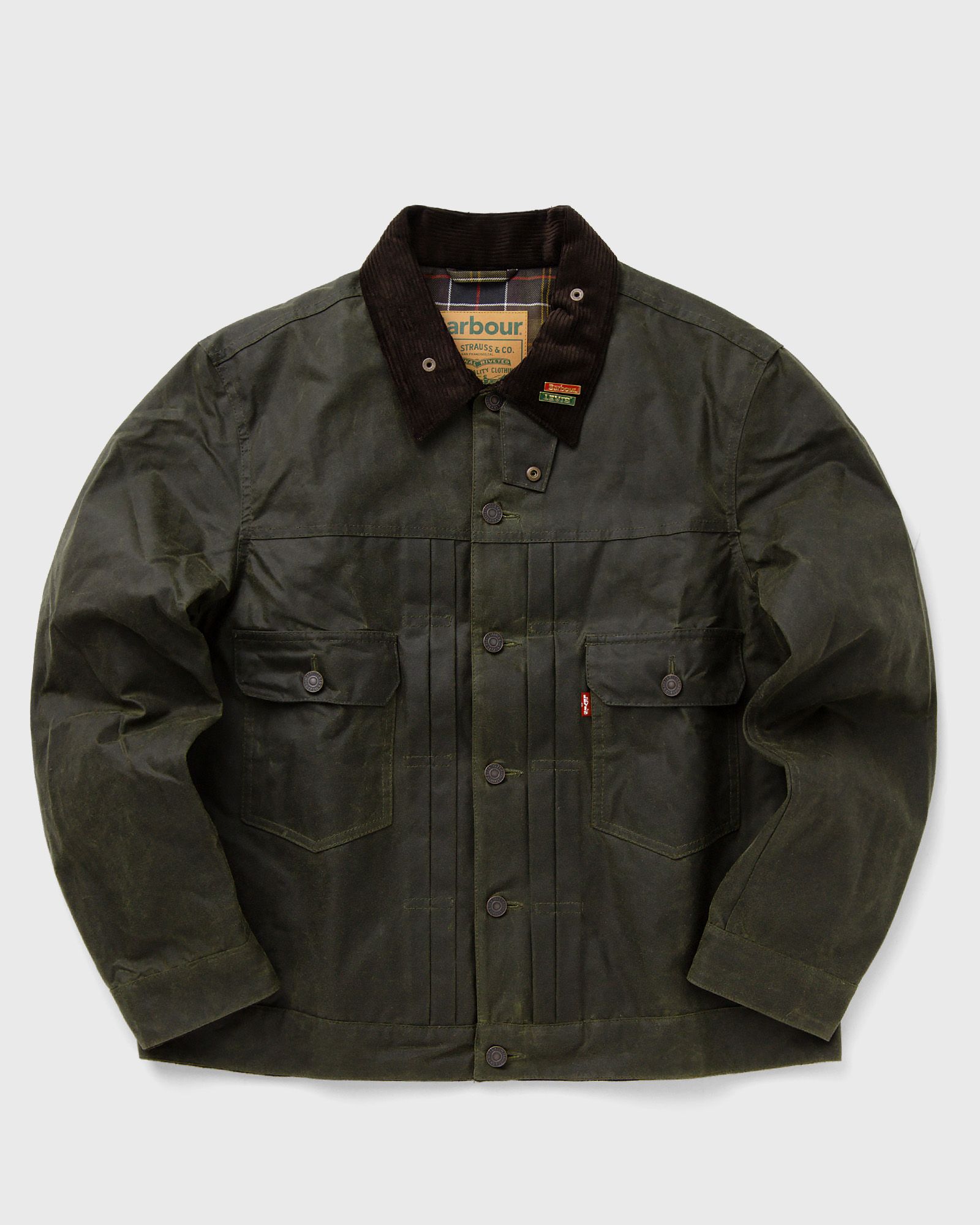 Levis X BARBOUR TYPE II WAXED Black | BSTN Store