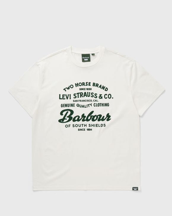 X BARBOUR TEE