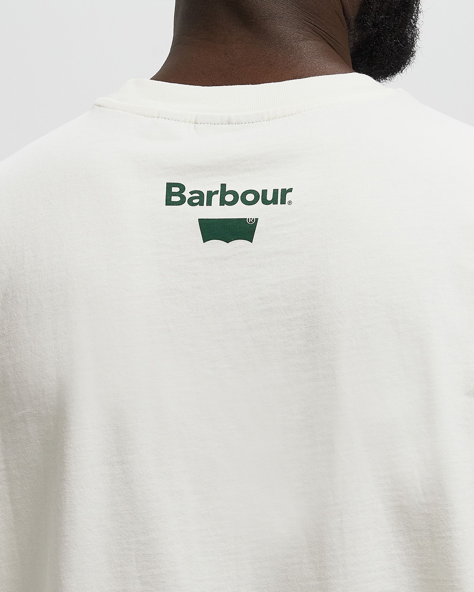 X BARBOUR TEE