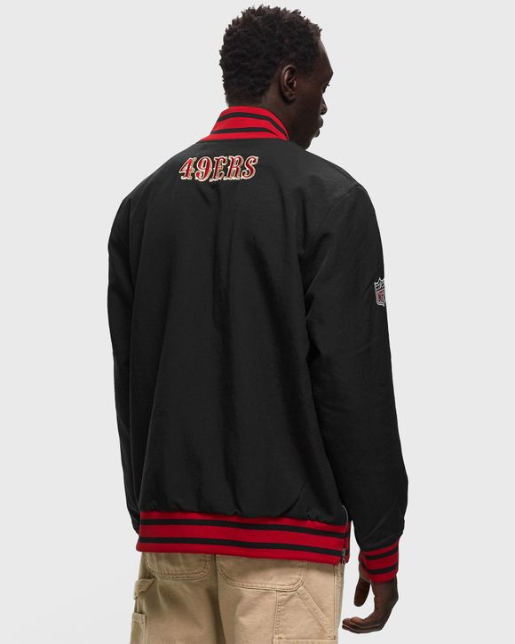 San Francisco 49ers Black Varsity Jacket- Jacket Hub