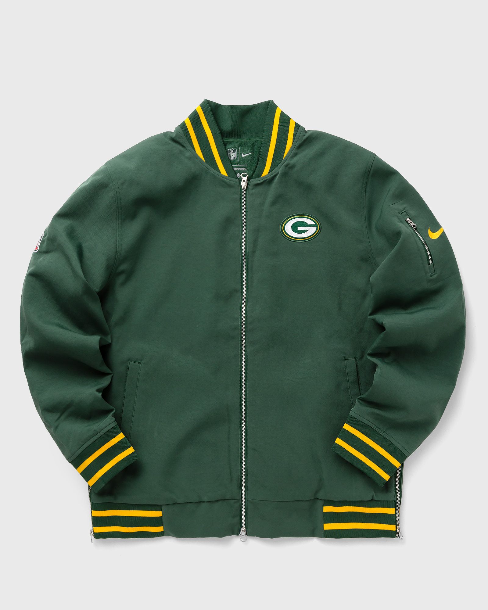 packers ジャケット Green Bay Packers Pro Standard Logo Varsity Full-Zip Jacket