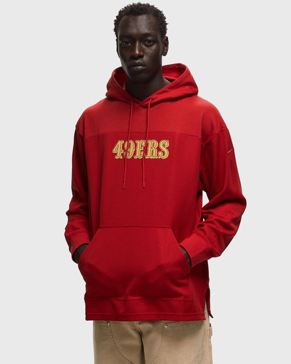 Nike NFL San Francisco 49ers Nike Jersey Hoodie Top Red - Gym Red