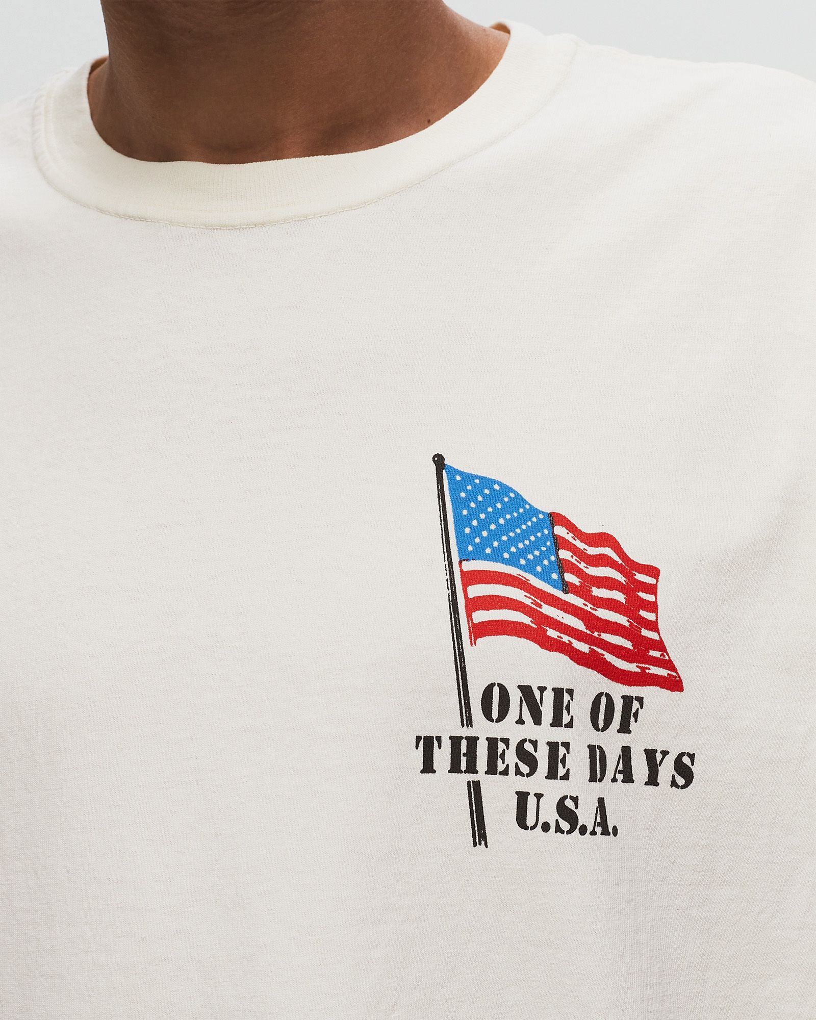 AMERICAN FLAG COWBOY TEE