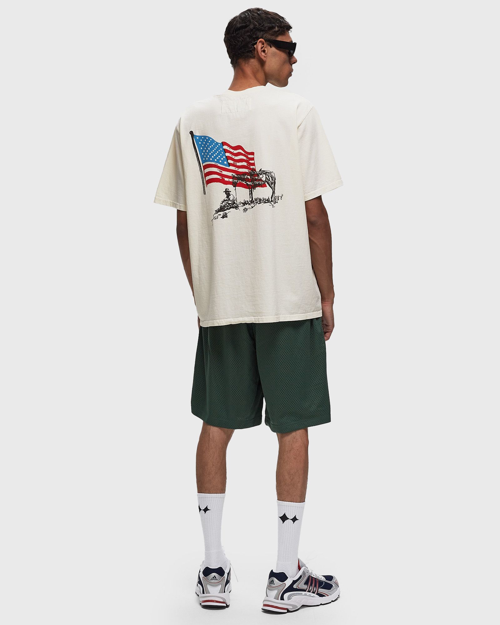 AMERICAN FLAG COWBOY TEE