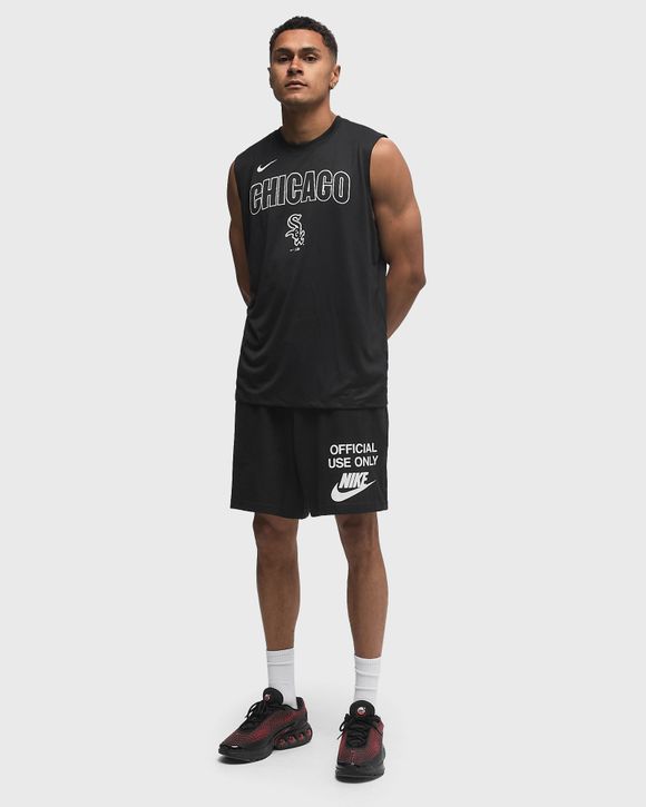 Nike MLB Knockout Muscle Tank Chicago White Sox Black | BSTN