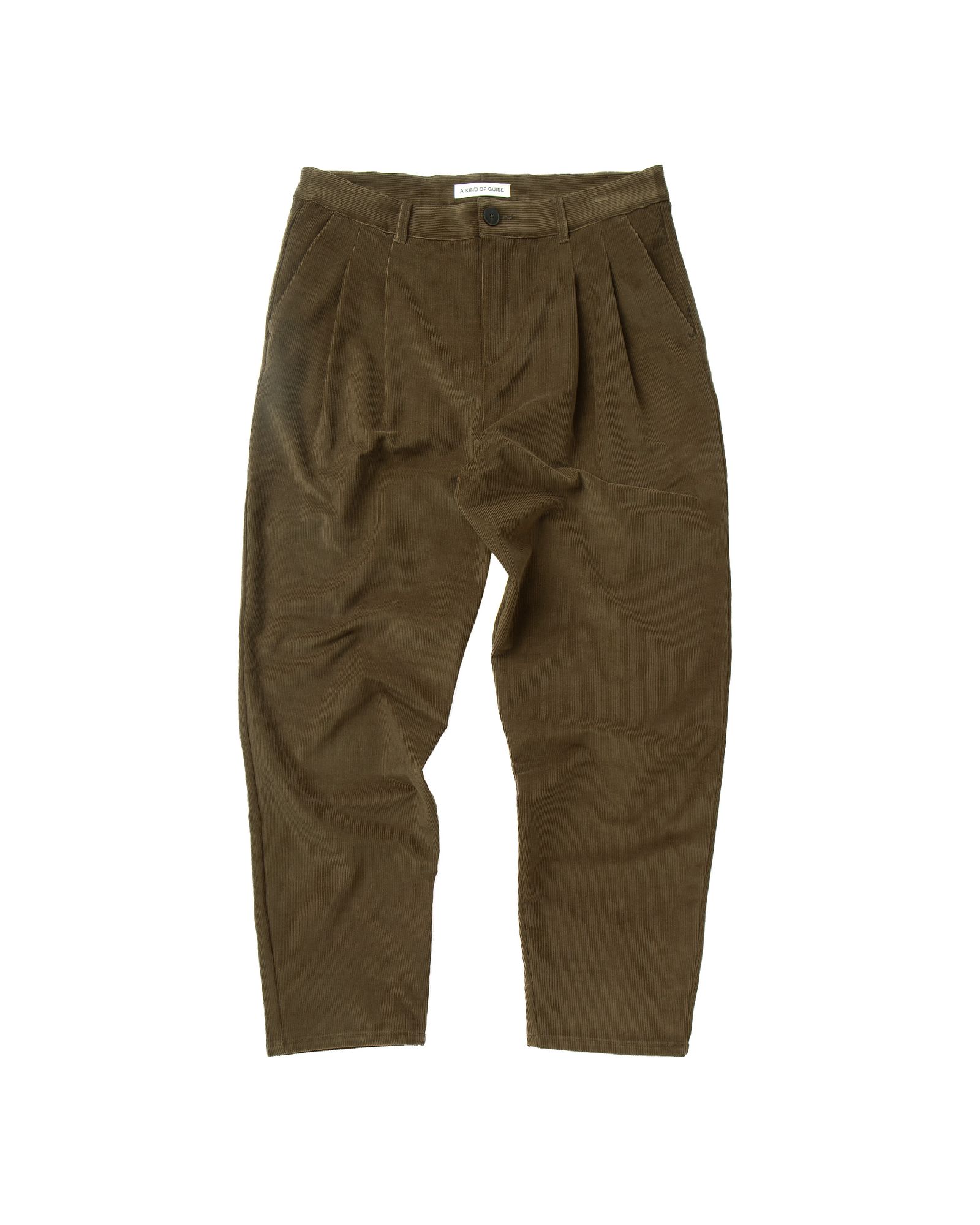 PLEATED WIDE TROUSERS