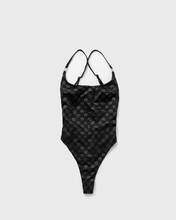 MISBHV SWIM MONOGRAM SIGNATURE ONE PIECE Black | BSTN Store