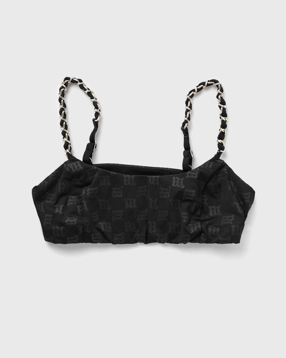 MISBHV Black Monogram Bra MISBHV