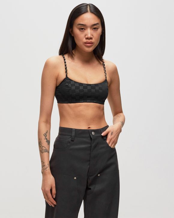 SWIM MONOGRAM CHAIN BRALETTE
