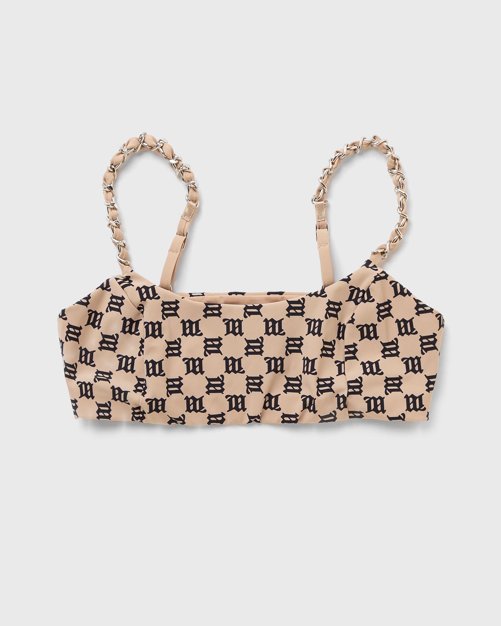 SWIM MONOGRAM CHAIN BRALETTE