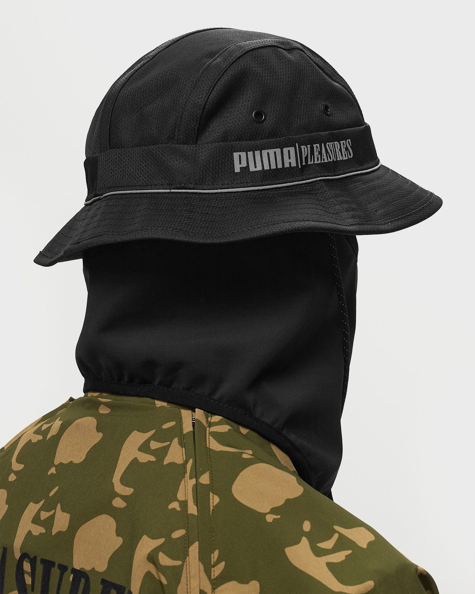 PUMA x PLEASURES Masked Bucket Hat