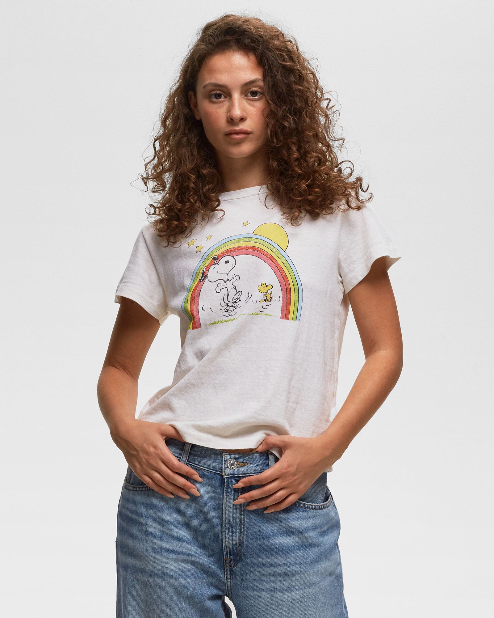 CLASSIC TEE PEANUTS RAINBOW
