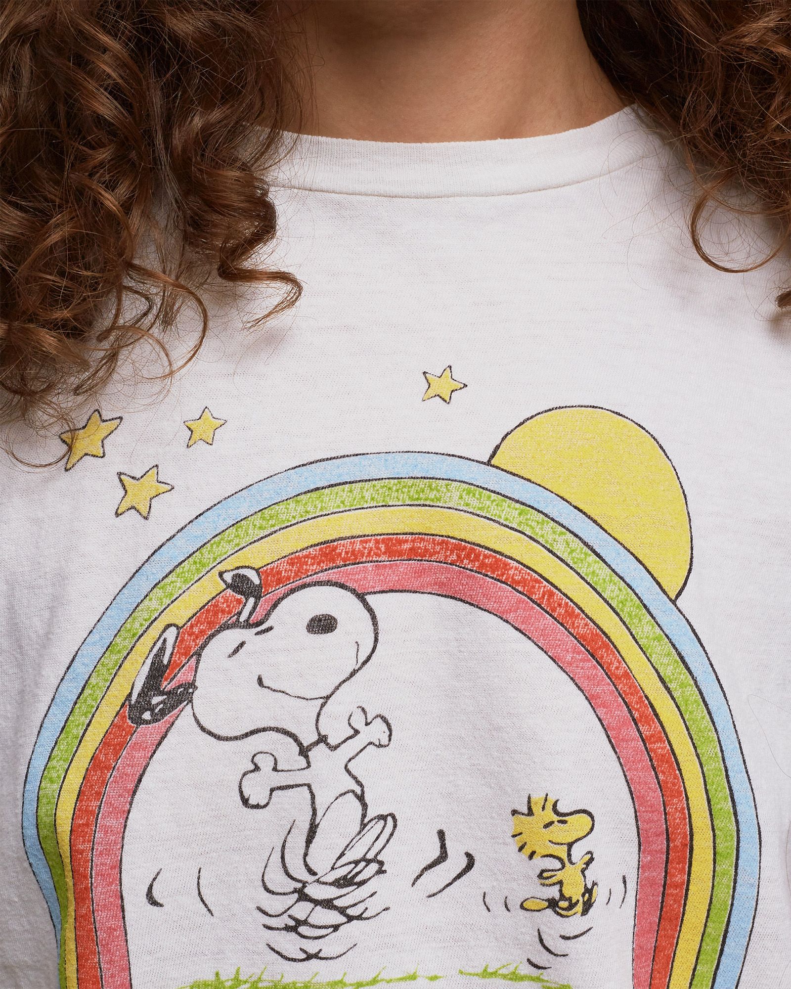CLASSIC TEE PEANUTS RAINBOW